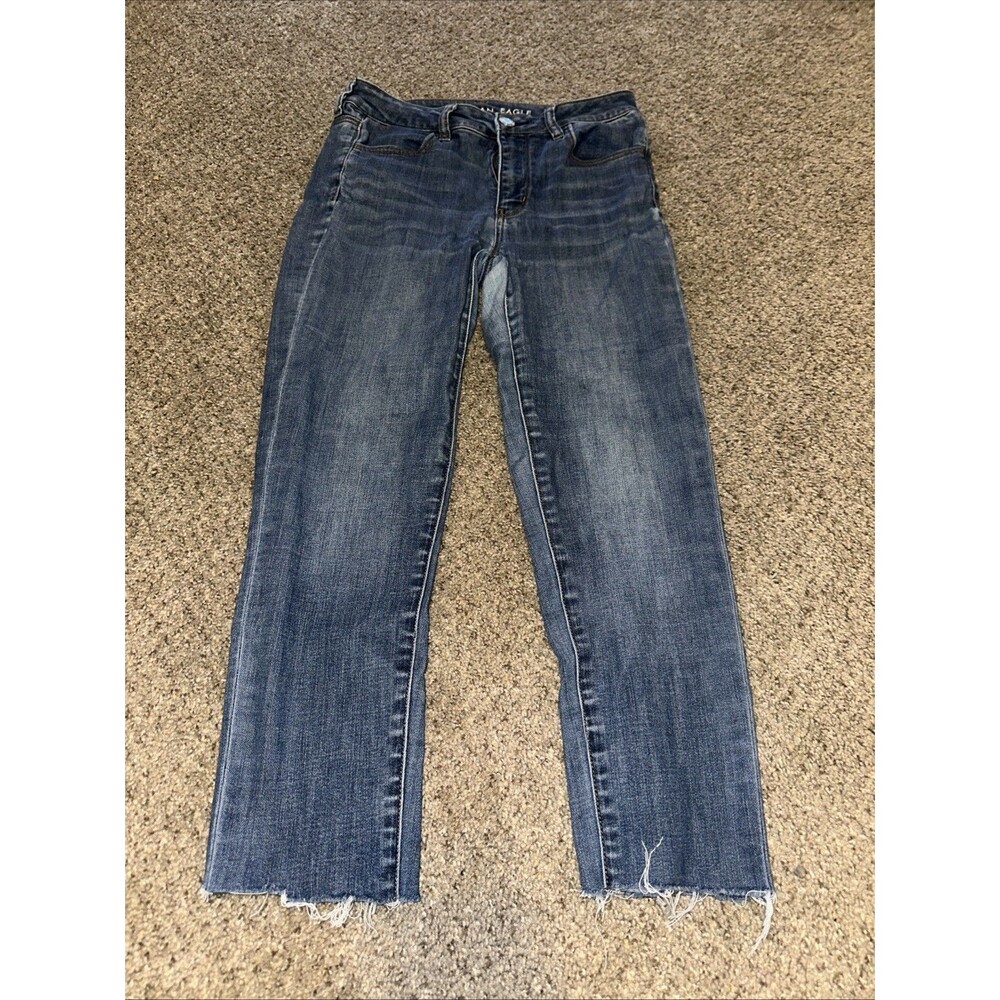 American Eagle High Rise Jegging Jeans Women’s Next Level Stretch Size 8 Long